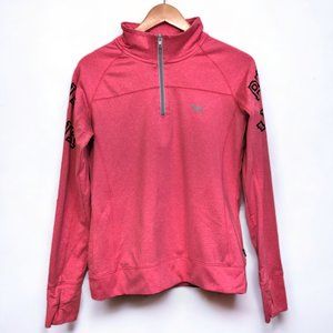 Victoria’s Secret PINK Half Zip Teal Pullover Jacket